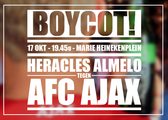 Boycot: Heracles Almelo - AFC Ajax