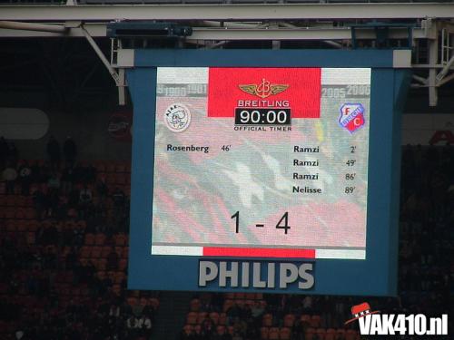 AFC Ajax - FC Utrecht (1-4) 5 jaar VAK410 | 29-01-2006